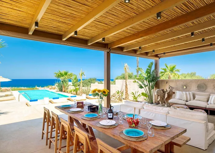 Villa Casa Tequiero, An Ethereal Seaview Retreat, By Thinkvilla Hersonissos (Crete)